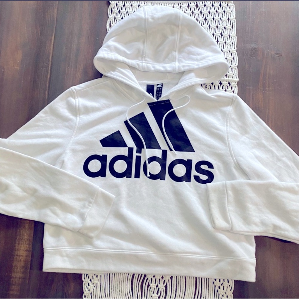 Adidas crop sweatshirt